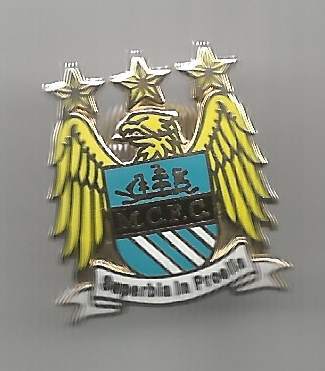 Manchester City Altes Logo 1997-2016 Nadel
